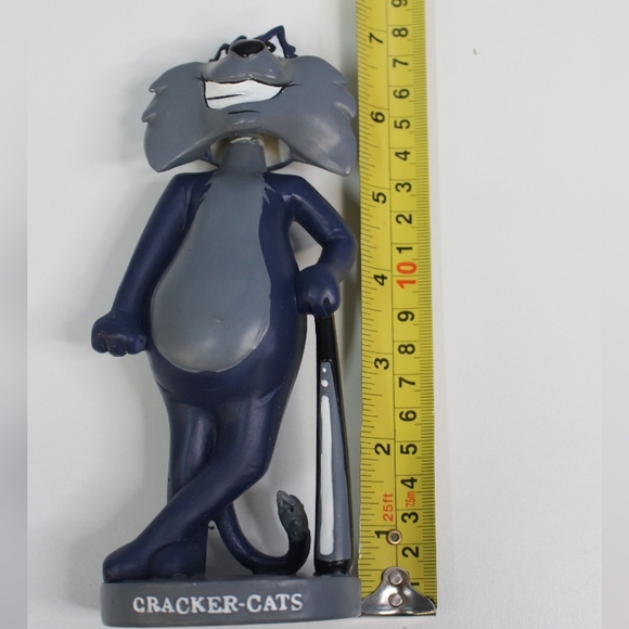 Crusher The Cat YEG Cracker Cats SGA Canada Minor League Mascot Bobblehead - Picture 3 of 4
